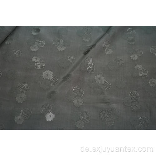 100% Viskose 120D Filament Flower Jacquard Gewebe